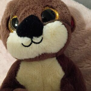 Plush Ty Beanie Bellies Mitch the Otter stuffed toy